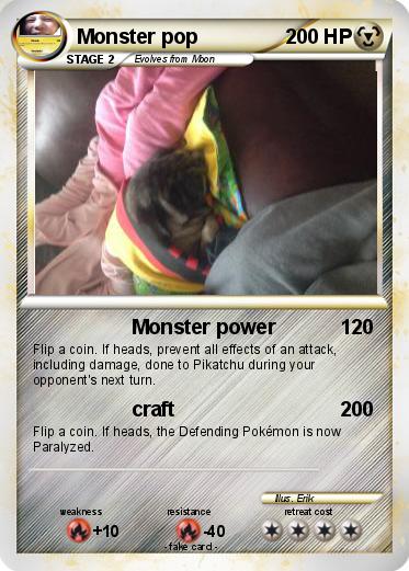 Pokemon Monster pop