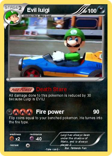 Pokemon Evil luigi
