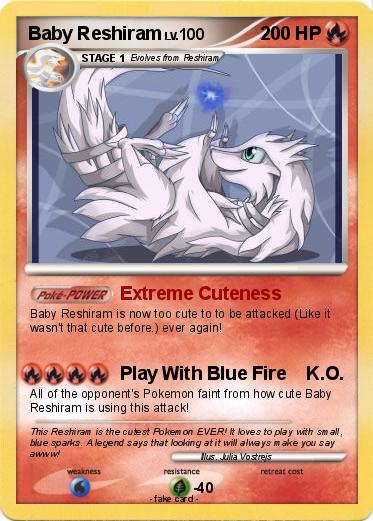 Pokemon Baby Reshiram