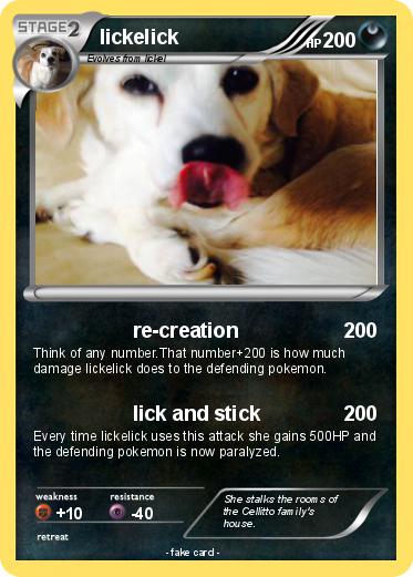 Pokemon lickelick