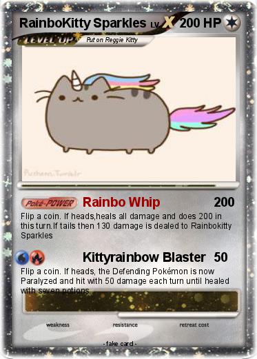 Pokemon RainboKitty Sparkles