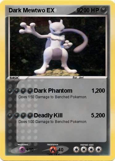 Pokemon Dark Mewtwo EX              9,