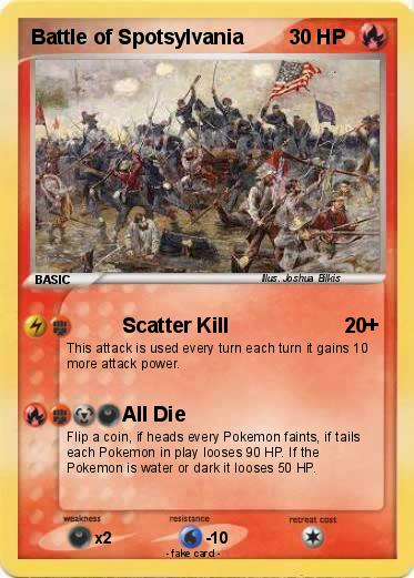 Pokemon Battle of Spotsylvania