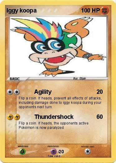 Pokemon Iggy koopa