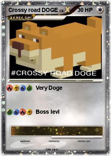 Pokemon Crossy road DOGE