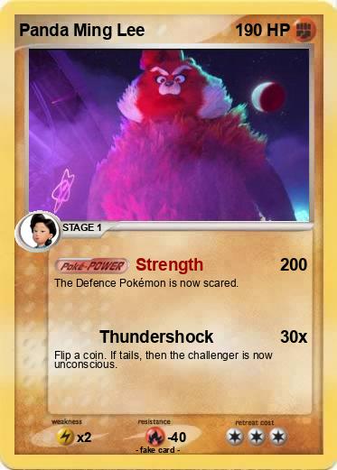 Pokemon Panda Ming Lee