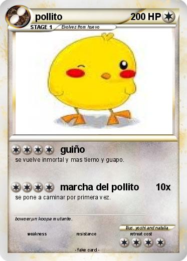Pokemon pollito
