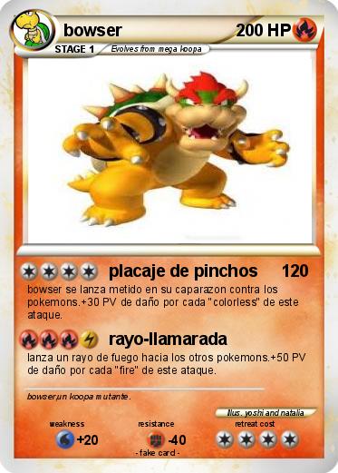 Pokemon bowser