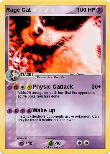 Pokemon Rage Cat