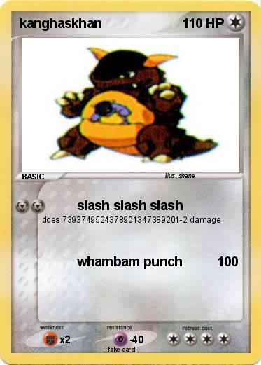Pokemon kanghaskhan