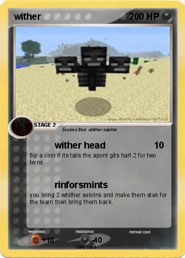Pokemon wither