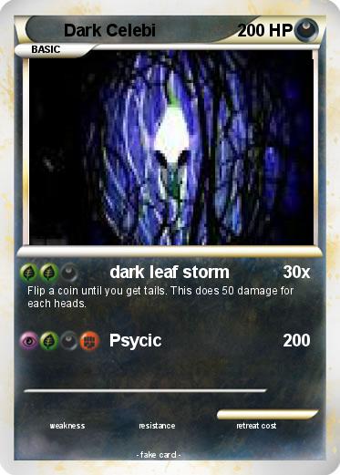 Pokemon Dark Celebi