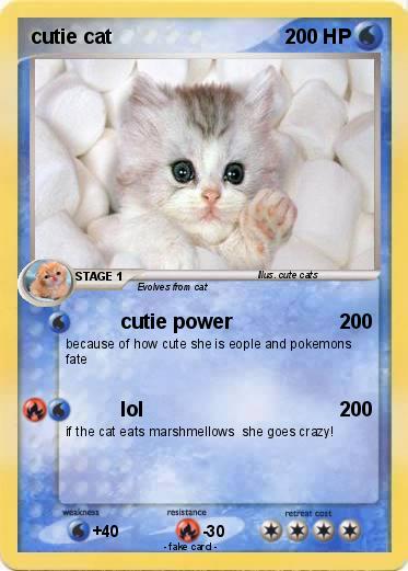 Pokemon cutie cat