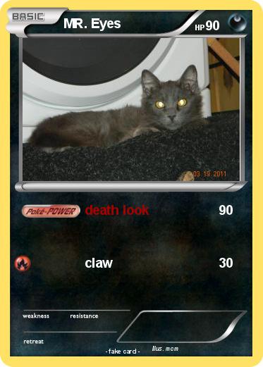 Pokemon MR. Eyes