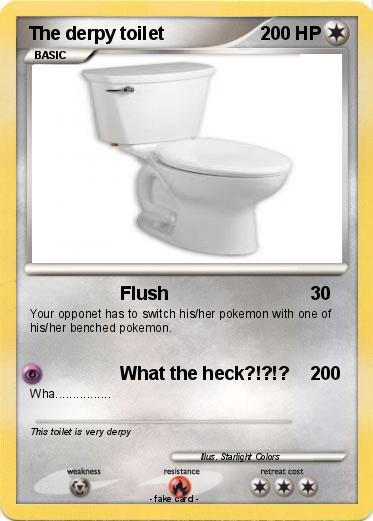 Pokemon The derpy toilet