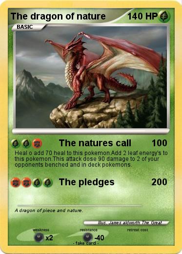 Pokemon The dragon of nature