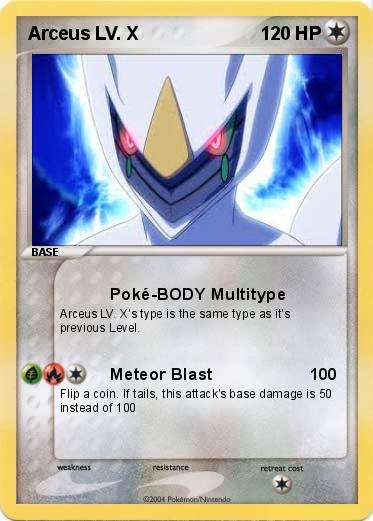 Pokemon Arceus LV. X