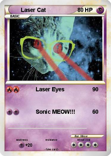 Pokemon Laser Cat