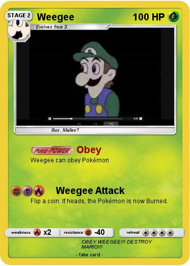 Pokemon Weegee