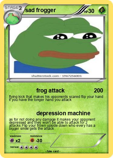 Pokemon sad frogger