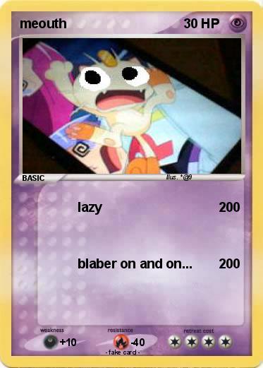 Pokemon meouth