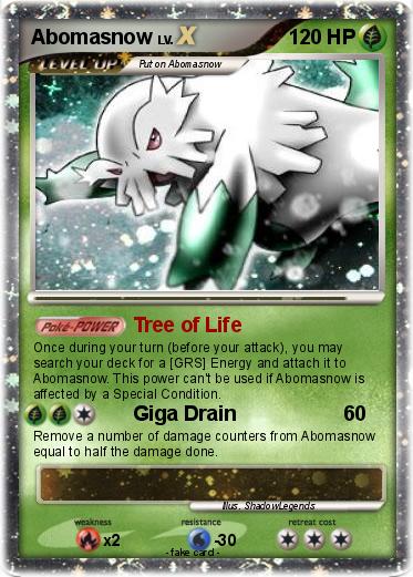 Pokemon Abomasnow