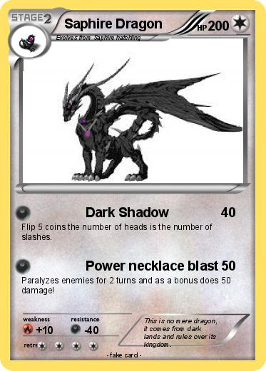 Pokemon Saphire Dragon