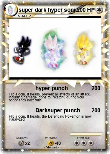 Pokemon super dark hyper sonic