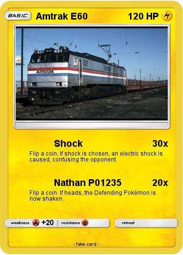 Pokemon Amtrak E60