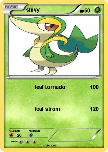 Pokemon snivy