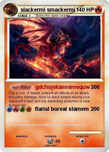 Pokemon slackermi smackermi
