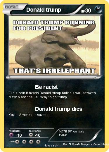 Pokemon Donald trump