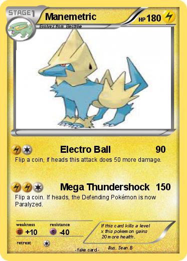 Pokemon Manemetric