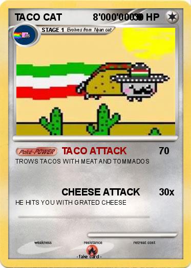 Pokemon TACO CAT            8'000'000'0