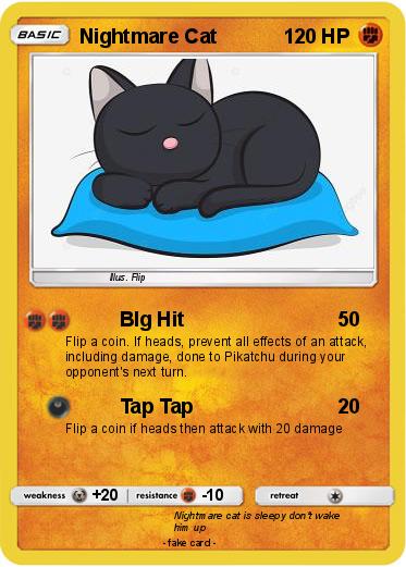Pokemon Nightmare Cat