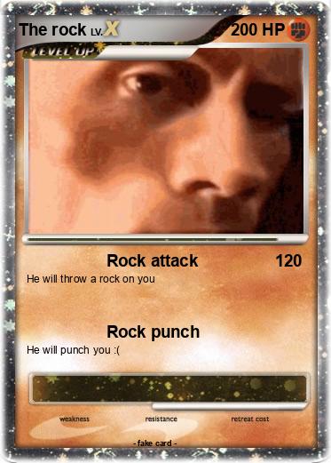 Pokemon The rock