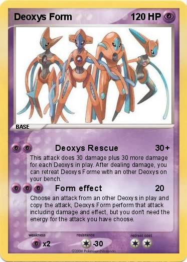Pokemon Deoxys Form