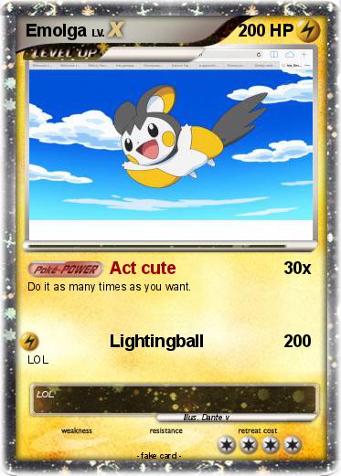 Pokemon Emolga
