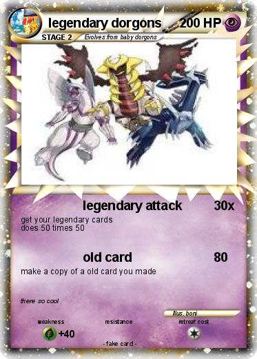 Pokemon legendary dorgons