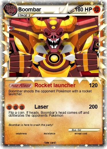 Pokemon Boombar