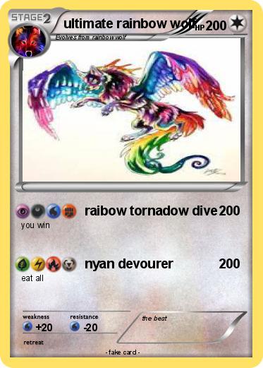 Pokemon ultimate rainbow wolf