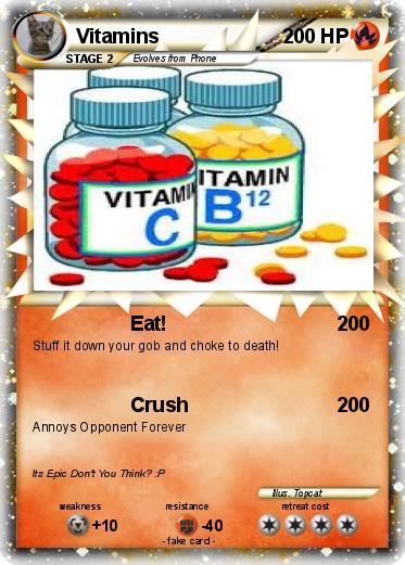 Pokemon Vitamins