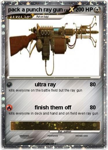 Pokemon pack a punch ray gun