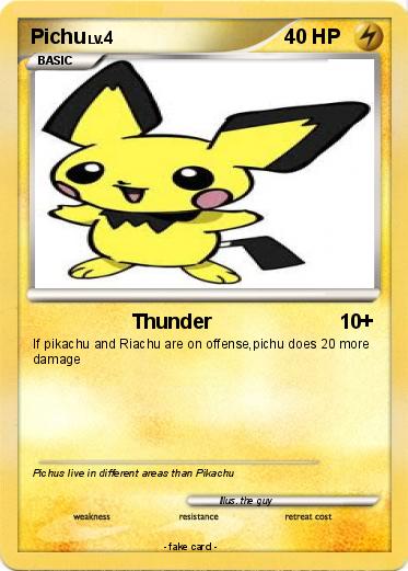 Pokemon Pichu
