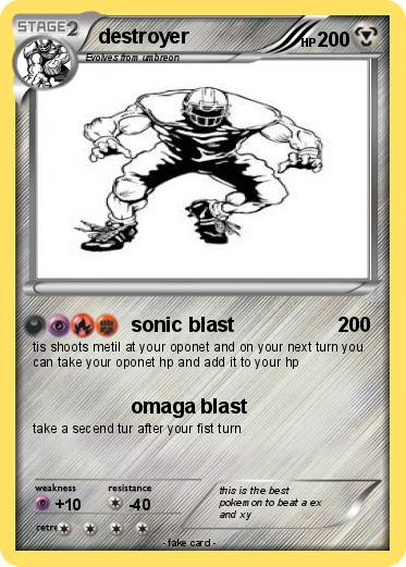 Pokemon destroyer