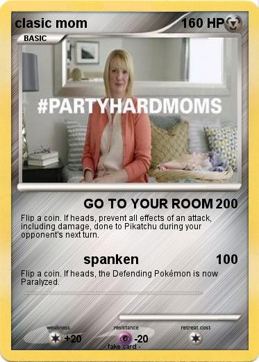 Pokemon clasic mom