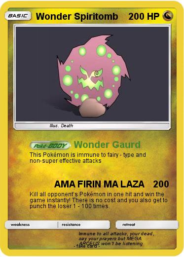 Pokemon Wonder Spiritomb