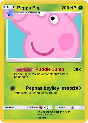 Pokemon Peppa Pig