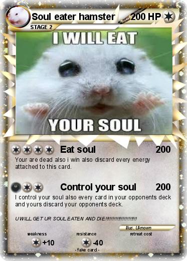 Pokemon Soul eater hamster