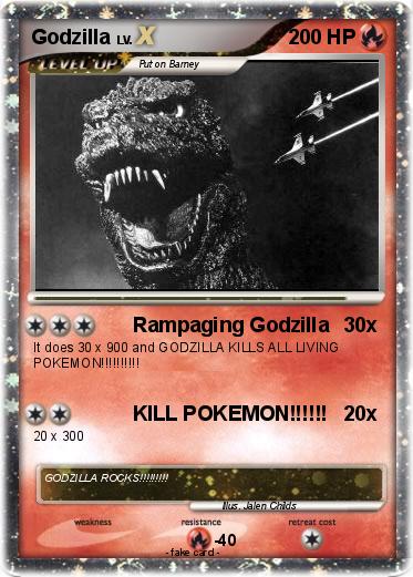Pokemon Godzilla